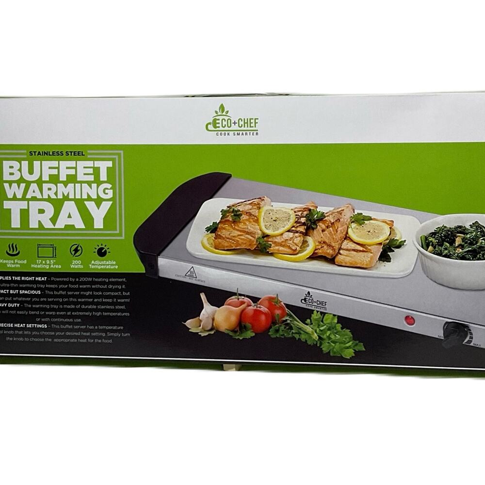 Eco+Chef Stainless Steel Buffet Warming Tray